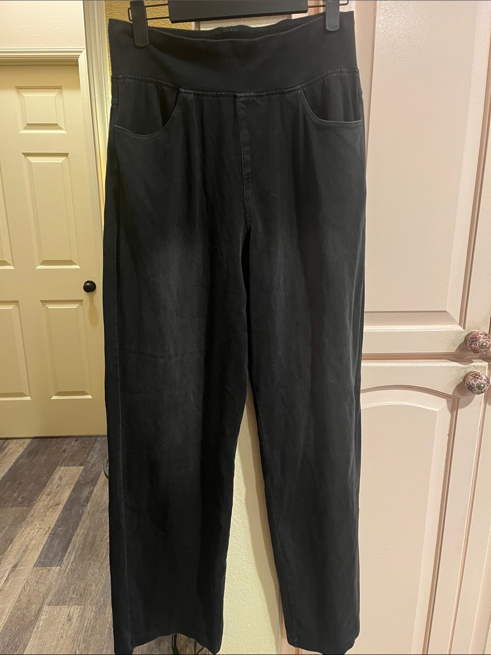 a new day Black Boot Cut Pull-On Pants NWOT